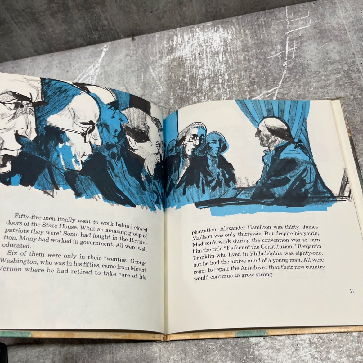 the story of the constitution book, by marilyn prolman, 1969 Hardcover image 4