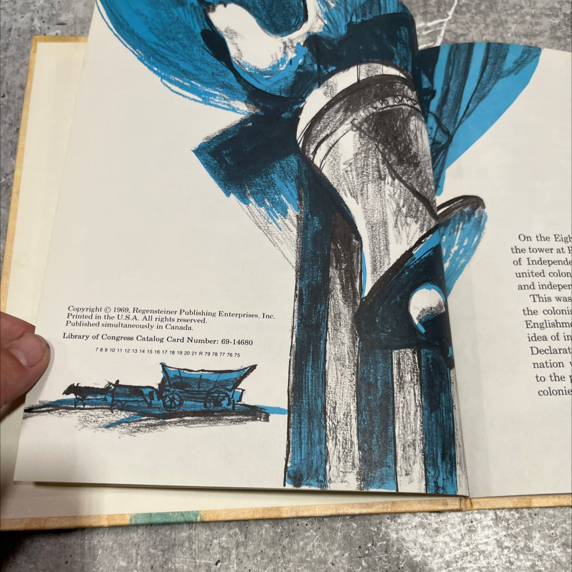 the story of the constitution book, by marilyn prolman, 1969 Hardcover image 3