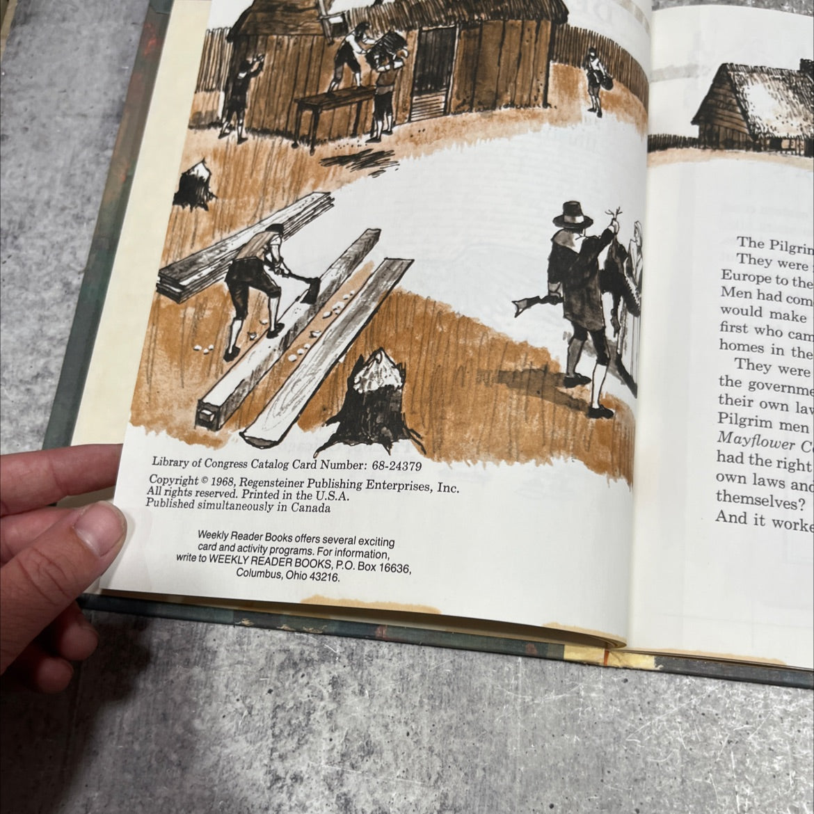 the story of the declaration of independence book, by norman richards, 1968 Hardcover image 3