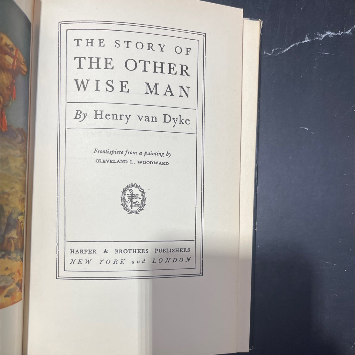the story of the other wise man book, by Henry van Dyke, 1923 Hardcover image 2