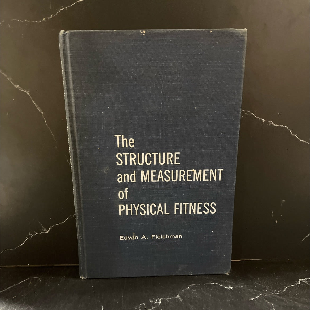 the structure and measurement of physical fitness book, by edwin a. fleishman, 1964 Hardcover image 1