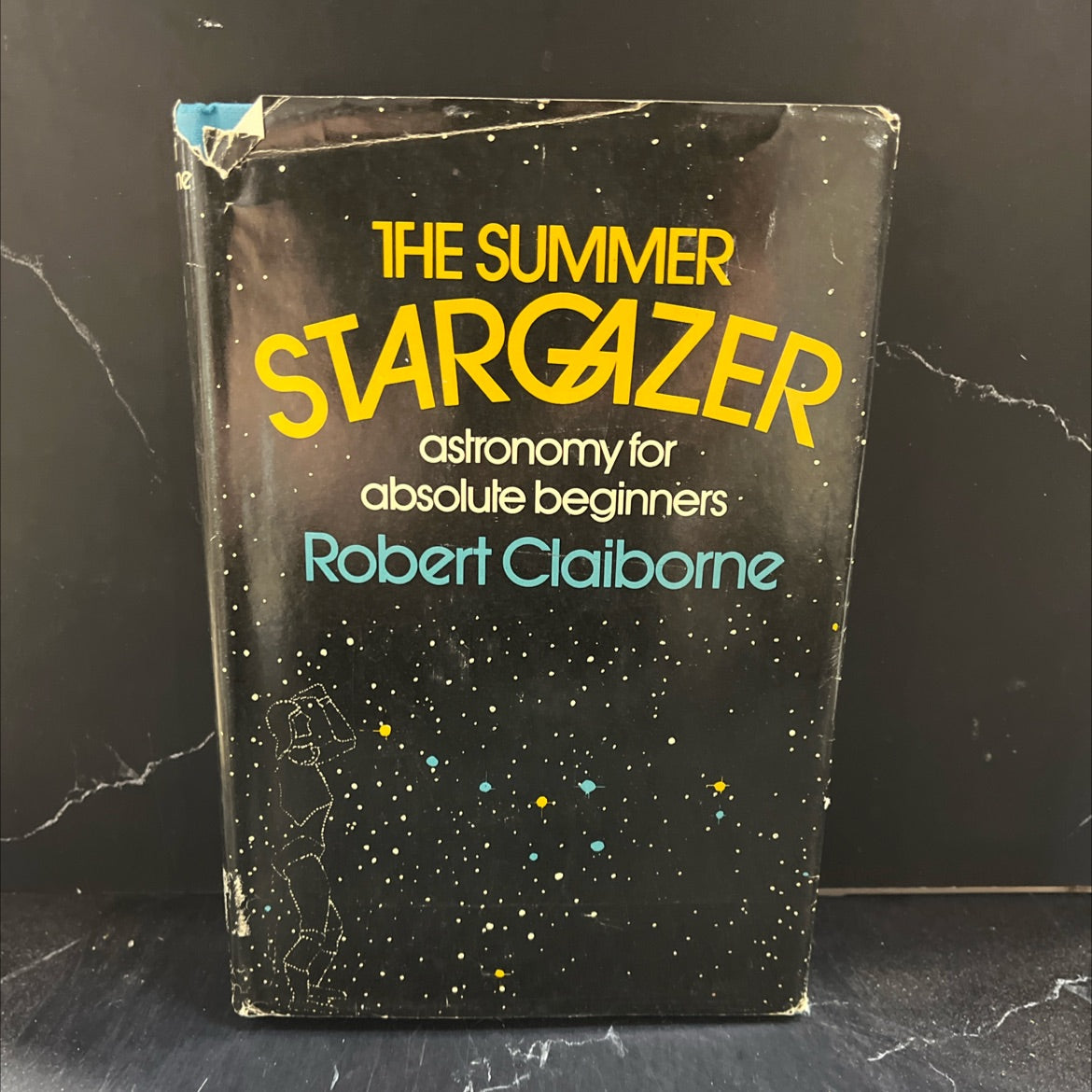 the summer stargazer astronomy for absolute beginners book, by robert claiborne, 1975 Hardcover image 1