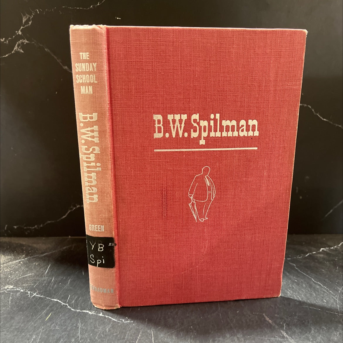 the sunday school man book, by B.W. Spilman, 1953 Hardcover image 1