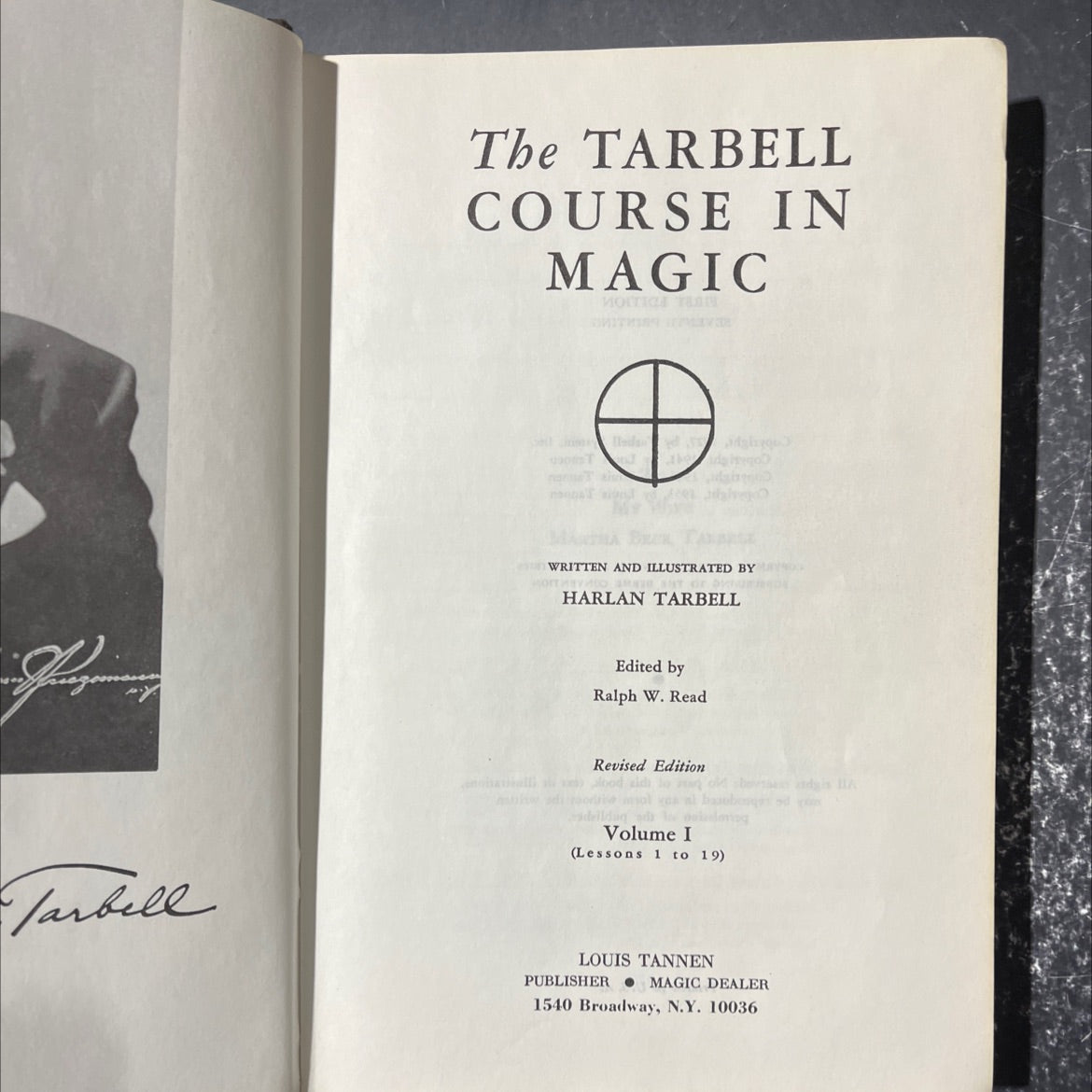 the tarbell course in magic book, by harlan tarbell, 1953 Hardcover image 2