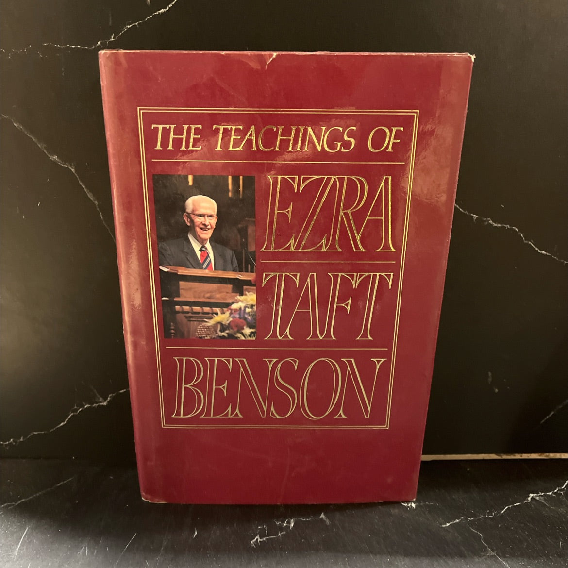 the teachings of ezra taft benson book, by Ezra Taft Benson, 1988 Hardcover image 1