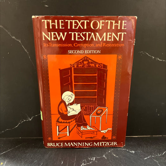 the text of the new testament its transmission, corruption, and restoration book, by bruce m. metzger, 1980 Hardcover image 1