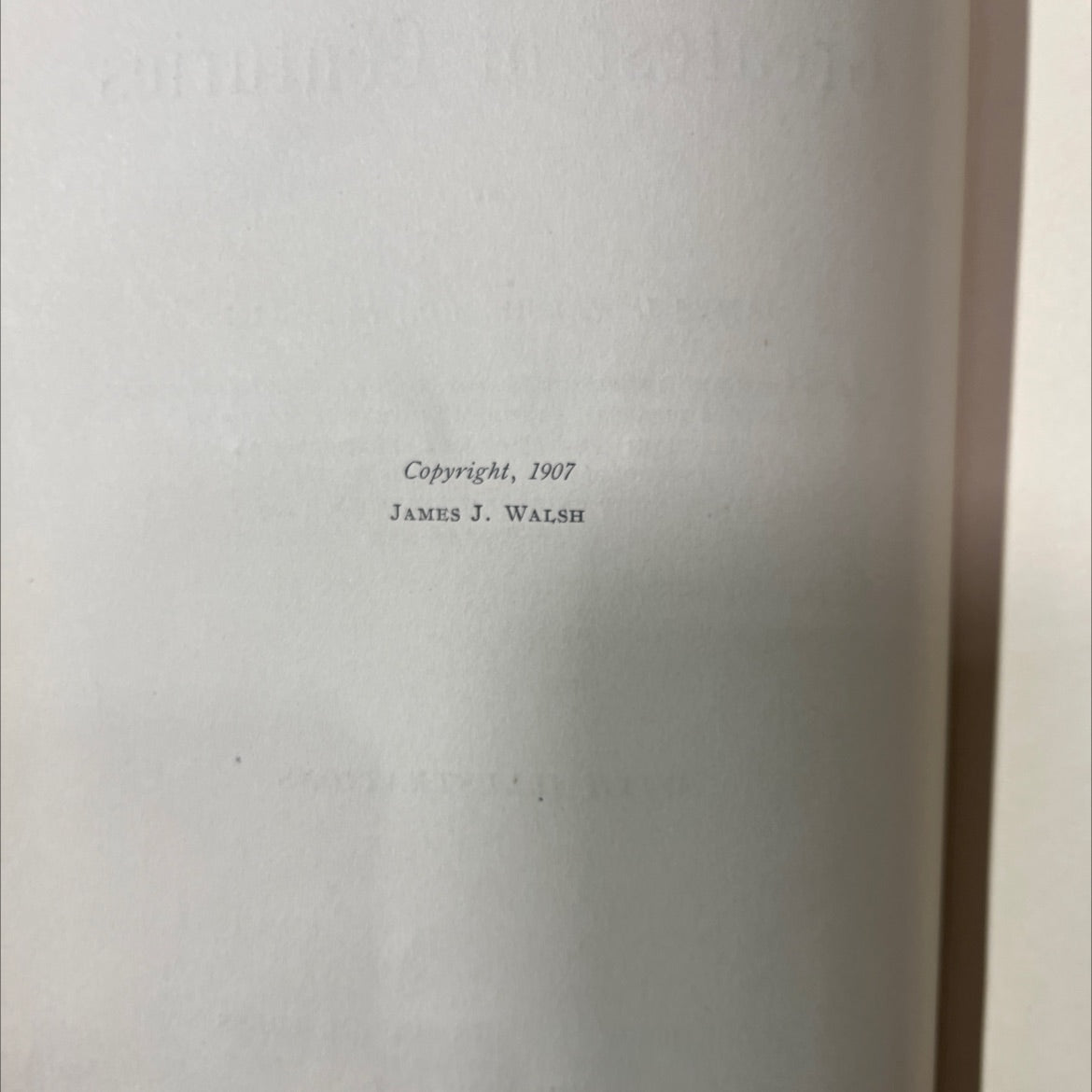 the thirteenth greatest of centuries book, by james j. walsh, m.d., ph.d., ll.d., 1907 Hardcover image 3