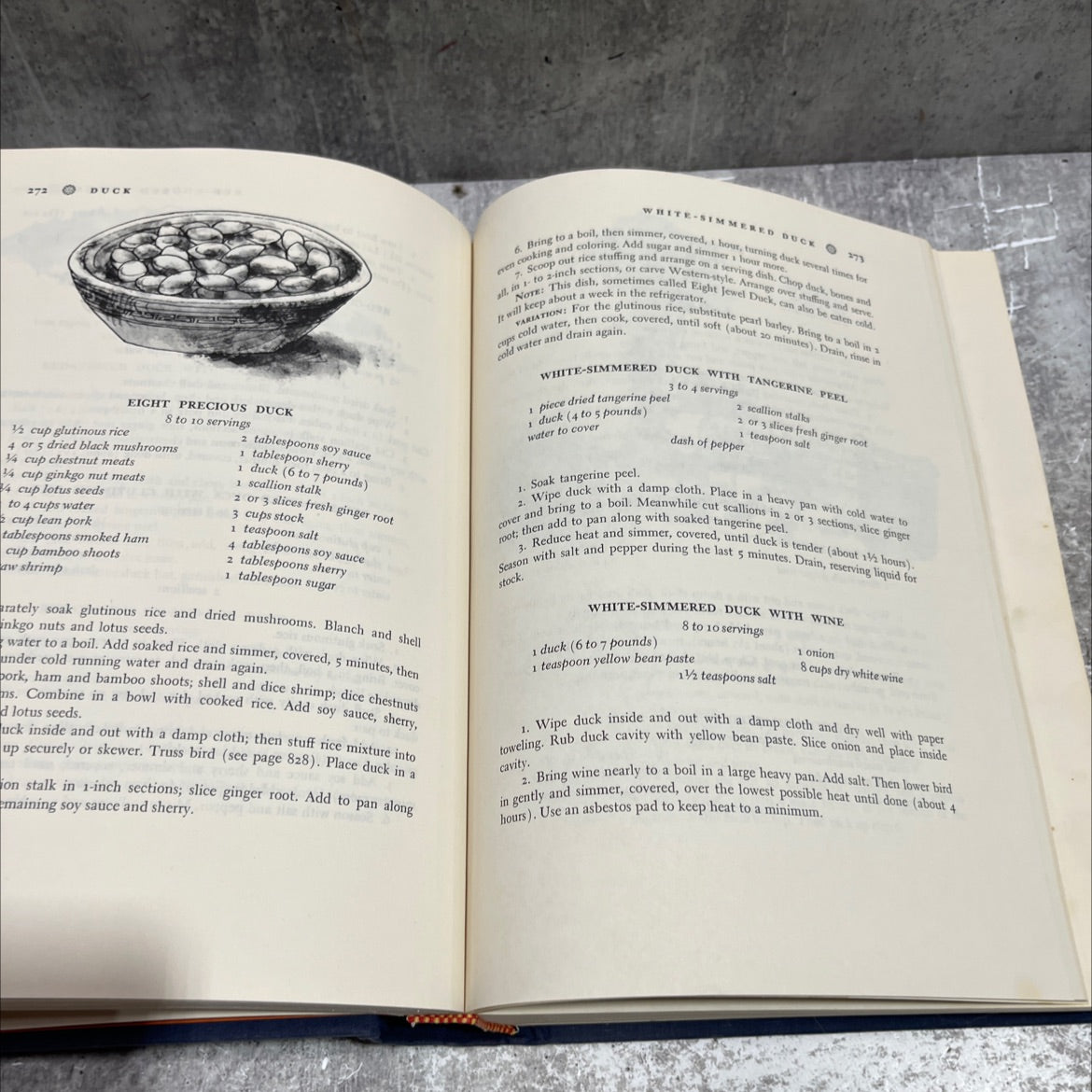 the thousand recipe chinese cookbook book, by gloria bley miller, 1977 Hardcover image 4