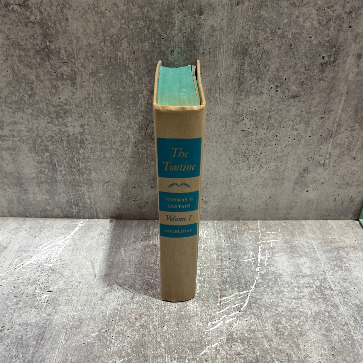 the tontine book, by thomas b. costain, 1955 Hardcover image 4