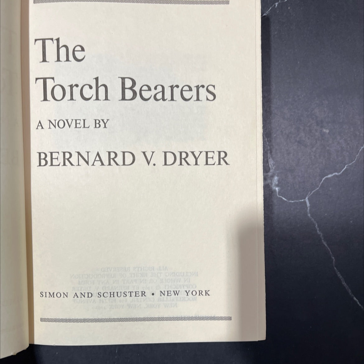 the torch bearers book, by bernard v. dryer, 1967 Hardcover image 2