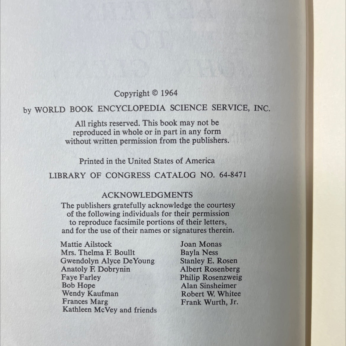 the torch is passed p.s. i listened to your heartbeat book, by Hale, 1964 Hardcover image 3