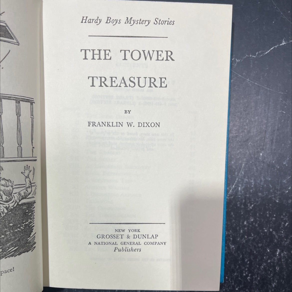 the tower treasure book, by franklin w. dixon, 1959 Hardcover image 2