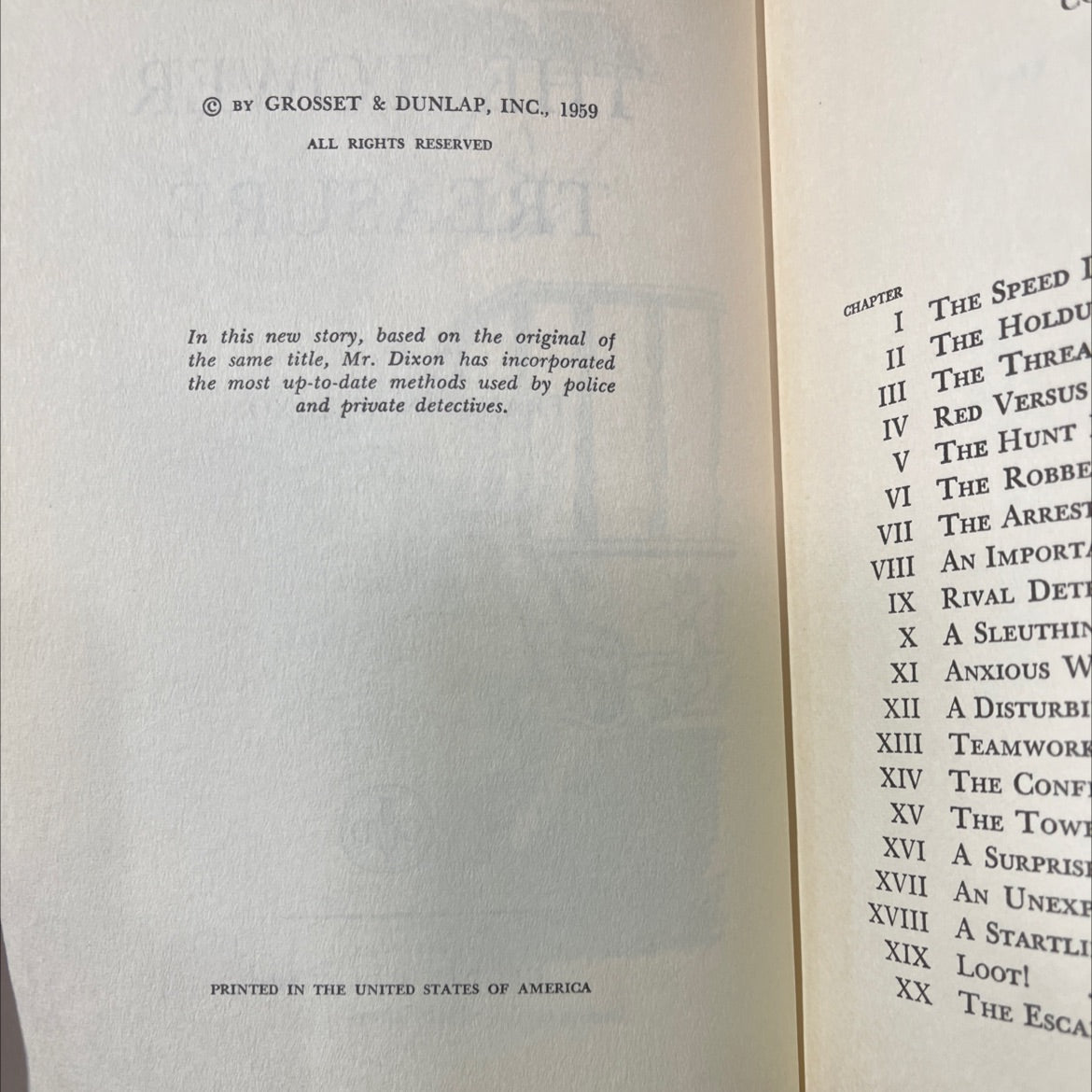the tower treasure book, by franklin w. dixon, 1959 Hardcover image 3