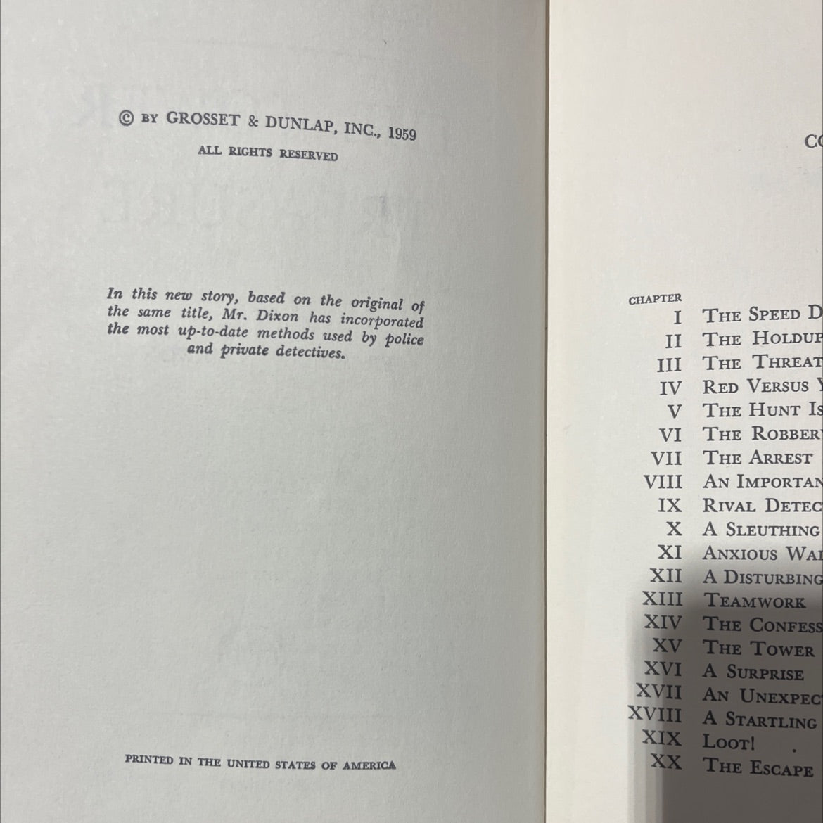 the tower treasure book, by franklin w. dixon, 1959 Hardcover image 3