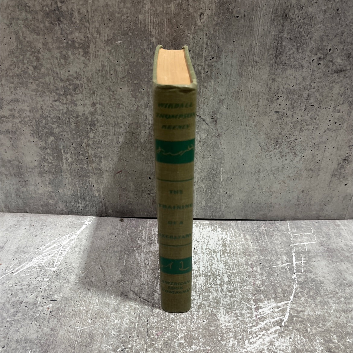 the training of a secretary book, by edgar c. wikdall, clyde o. thompson, kate keenly, 1938 Hardcover image 4