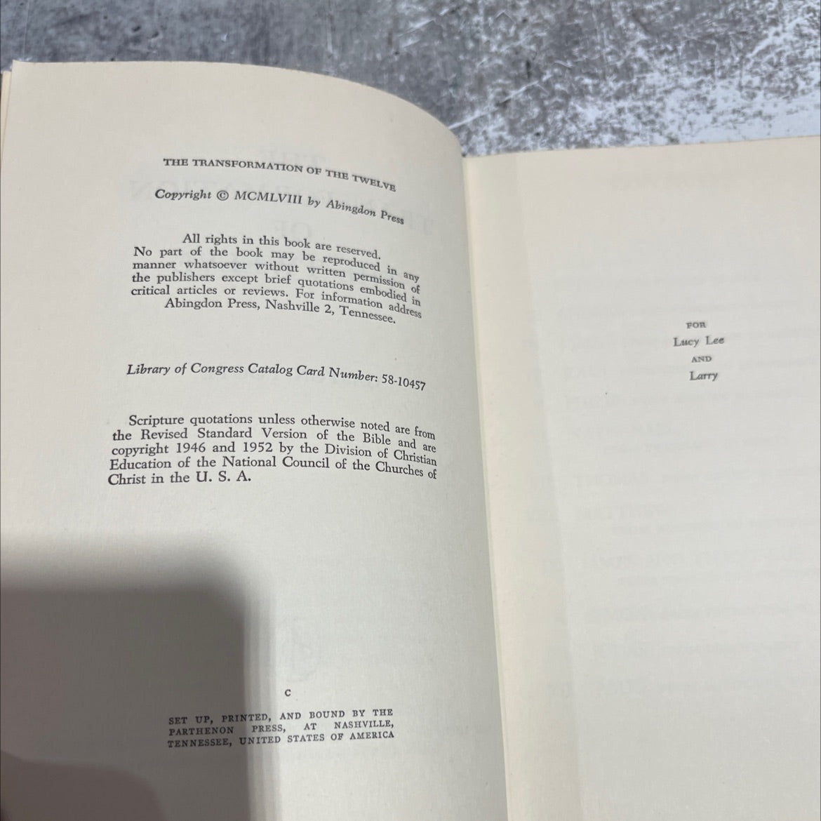 the transformation of the twelve book, by gaston foote, 1958 Hardcover image 3