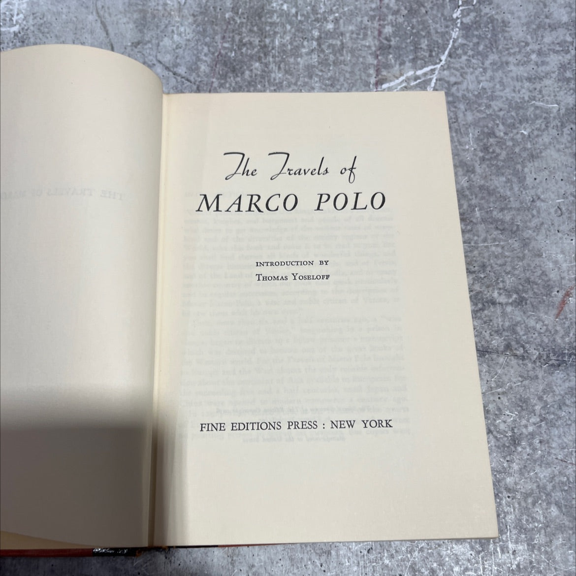 the travels of marco polo book, by marco polo, 2002 Leather image 2