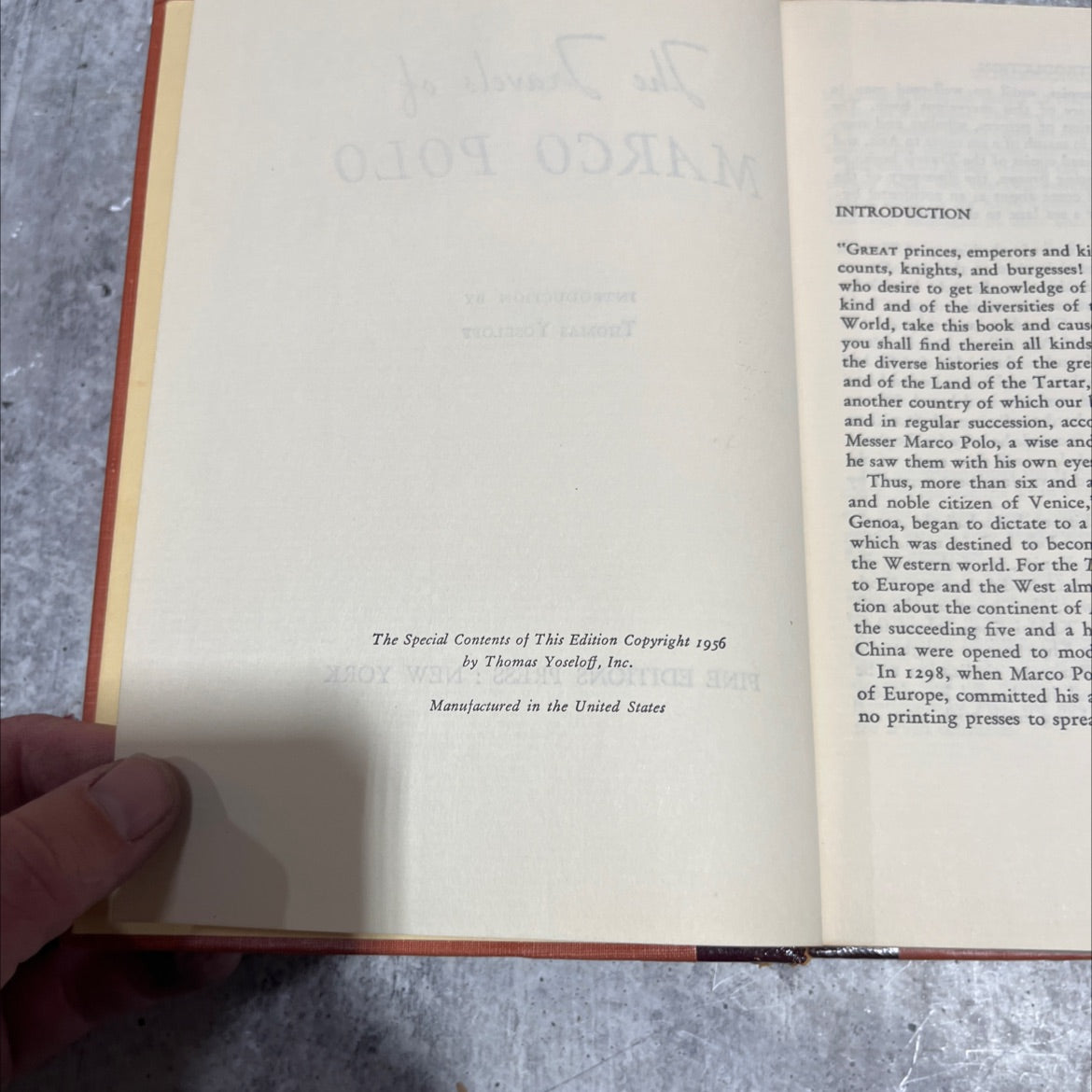 the travels of marco polo book, by marco polo, 2002 Leather image 3