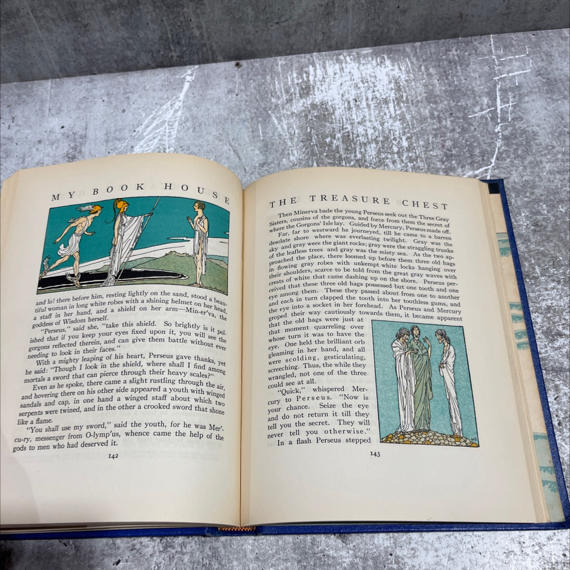 the treasure chest of my book house book, by olive beaupré miller, 1937 Hardcover image 4