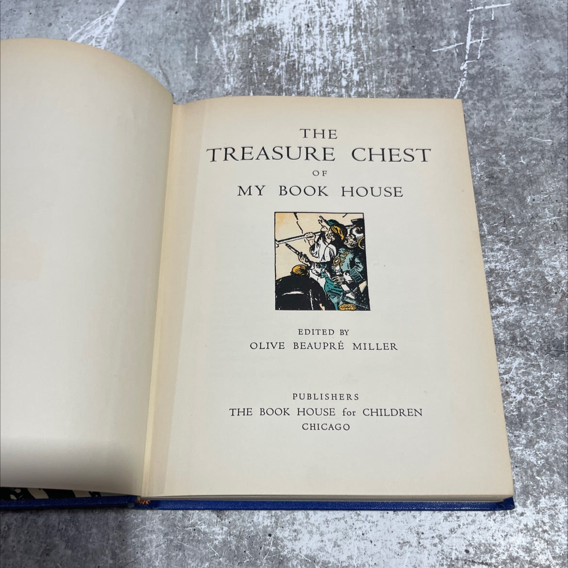 the treasure chest of my book house book, by olive beaupré miller, 1937 Hardcover image 2
