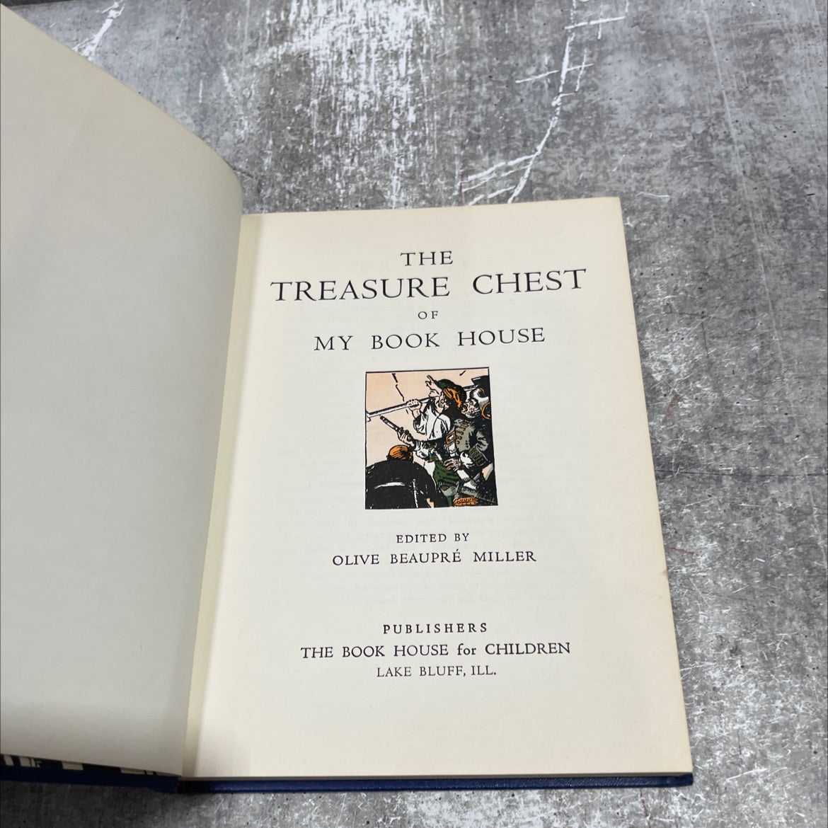 the treasure chest of my book house book, by olive beaupré miller, 1958 Hardcover image 2