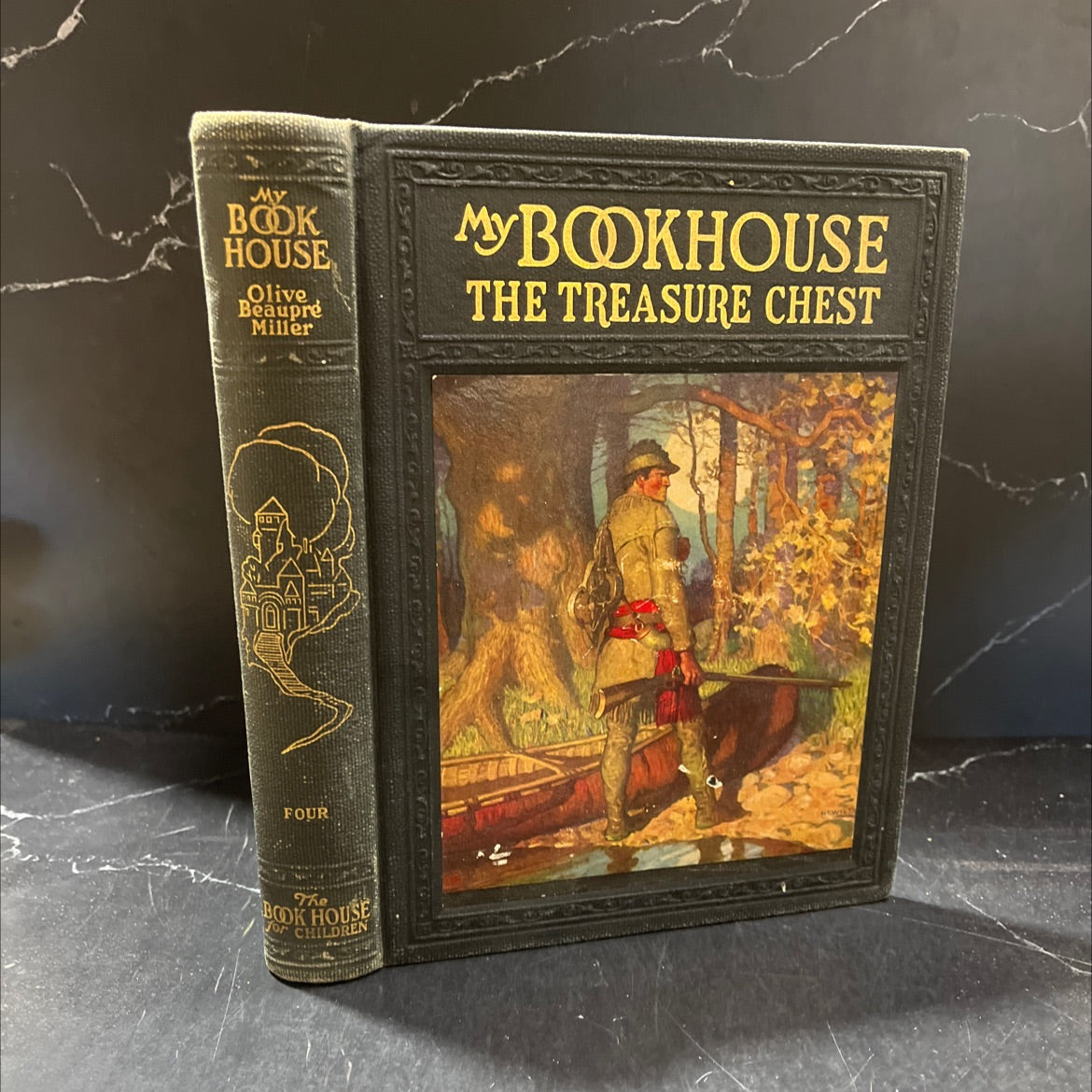 the treasure chest of my bookhouse book, by olive beaupré miller, 1920 Hardcover image 1