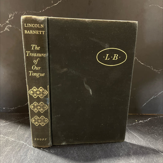 the treasure of our tongue book, by lincoln barnett, 1972 Hardcover image 1