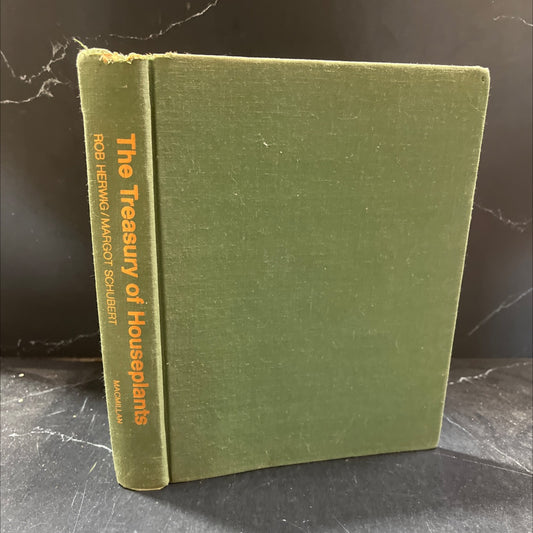 the treasury of houseplants book, by rob herwig, margot schubert, 1976 Hardcover image 1