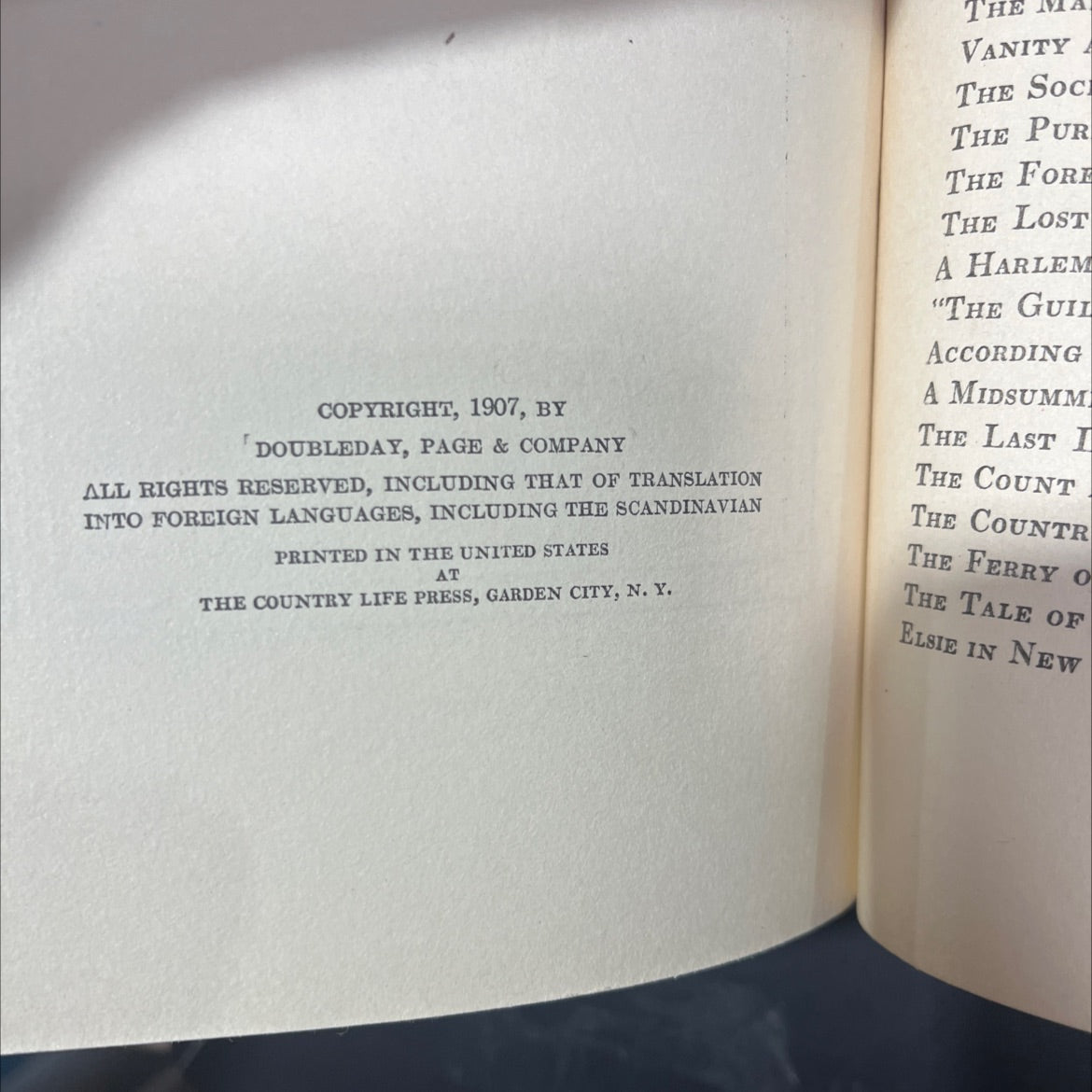 the trimmed lamp and other stories of the four million book, by o. henry, 1922 Hardcover image 3