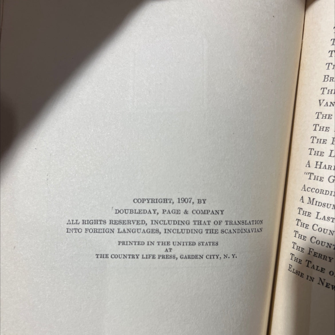 the trimmed lamp and other stories of the four million book, by o. henry, 1922 Hardcover image 3