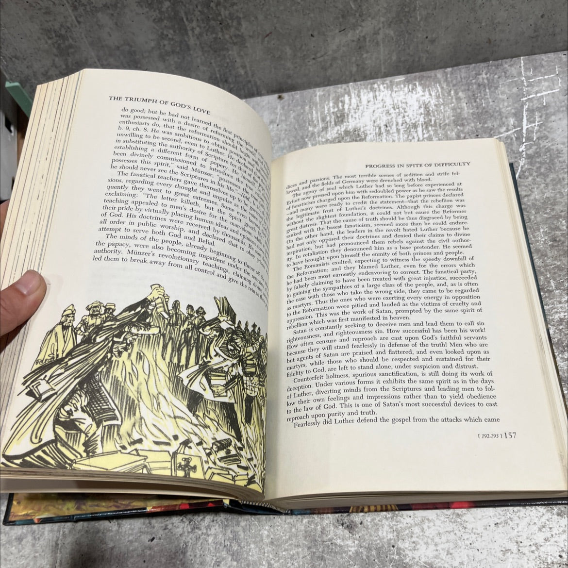 the triumph of god's love book, by ellen g. white, 1950 Hardcover image 4
