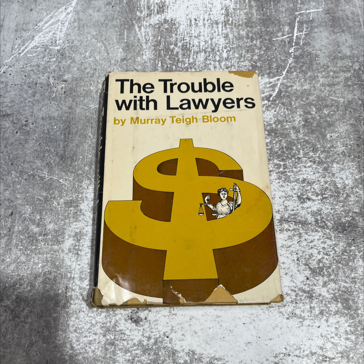 the trouble with lawyers book, by murray teigh bloom, 1968 Hardcover image 1