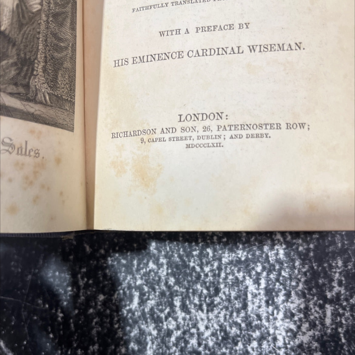 the true spiritual conferences of st. francis of sales book, by Francis of Sales, 1862 Hardcover image 3