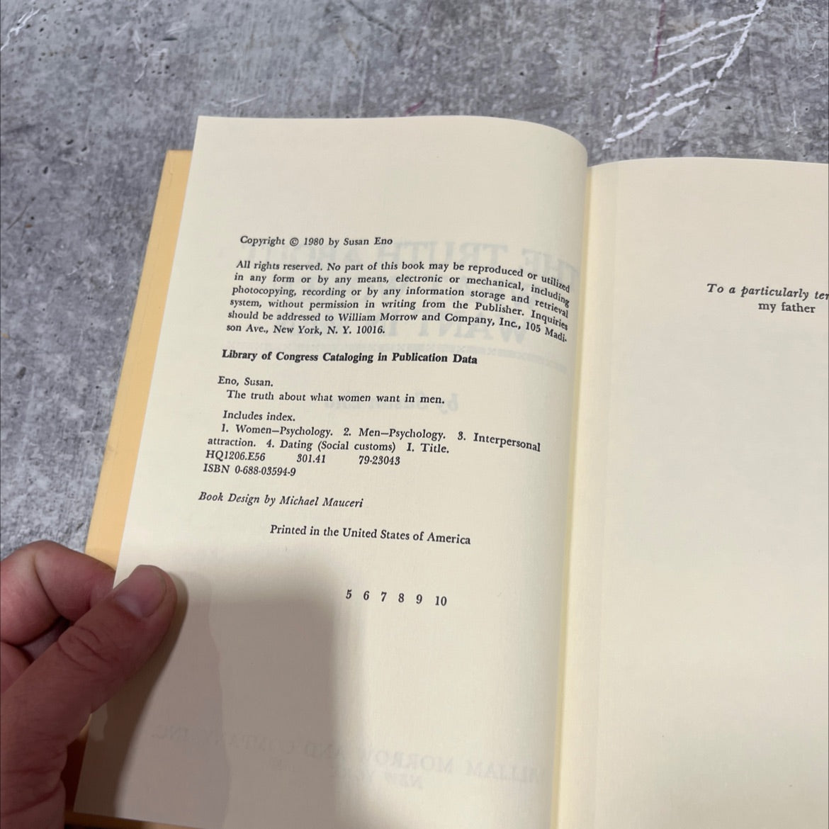 the truth about what women want in men book, by Susan Eno, 1980 Hardcover image 3