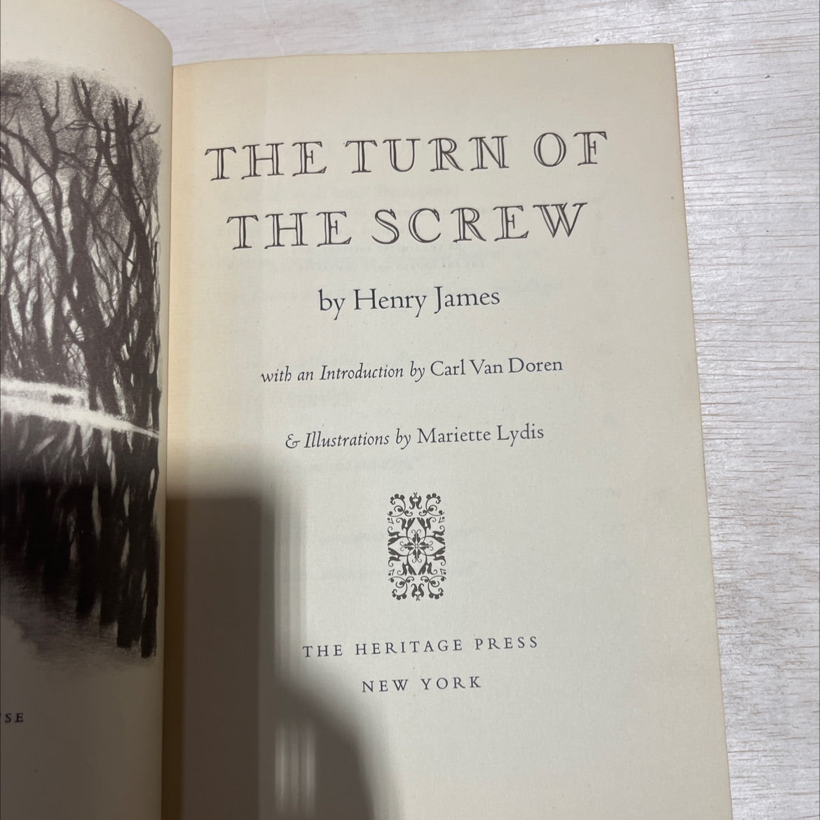 the turn of the screw book, by Henry James, 1949 Hardcover image 2