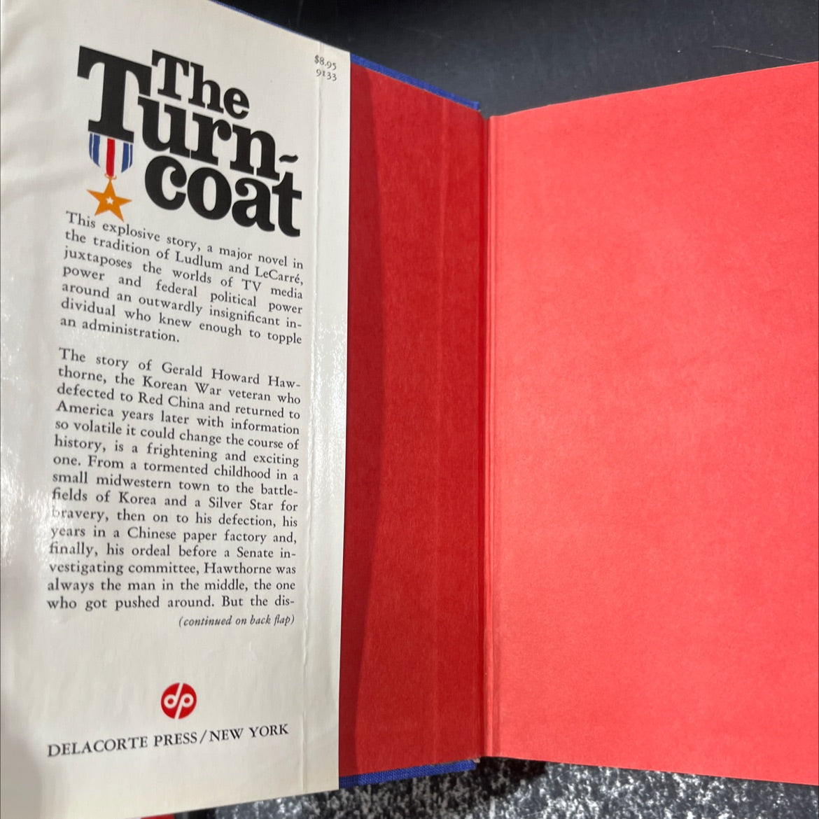 the turncoat book, by Jack Lynn, 1976 Hardcover image 4