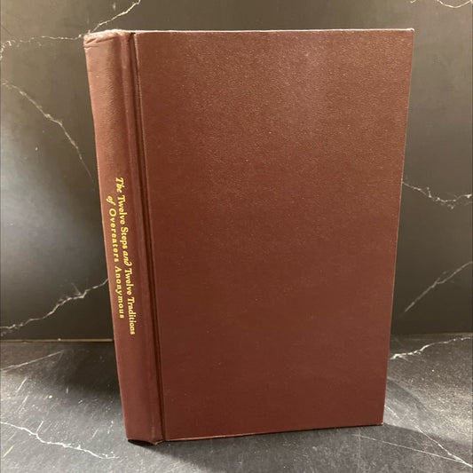 the twelve steps and twelve traditions of overeaters anonymous book, by overeaters anonymous, 1993 Hardcover image 1