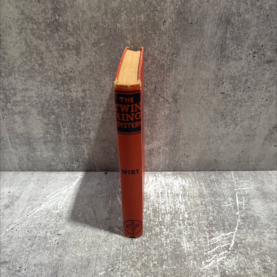 the twin ring mystery book, by mildred a. wirt, 1935 Hardcover image 4