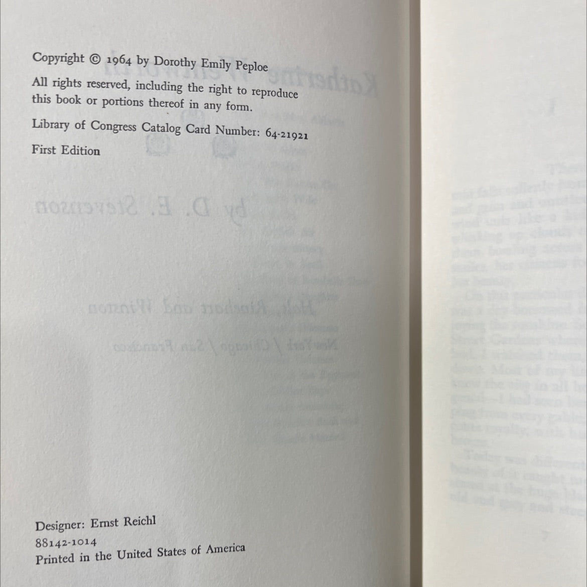the two mrs. abbotts book, by E. Stevenson, 1964 Hardcover image 3