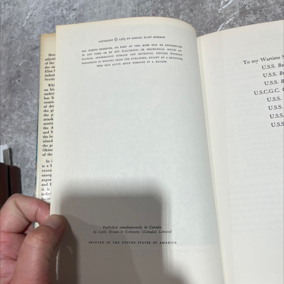 the two-ocean war a short history of the united states navy in the second world war book, by samuel eliot morison, 1963 image 3