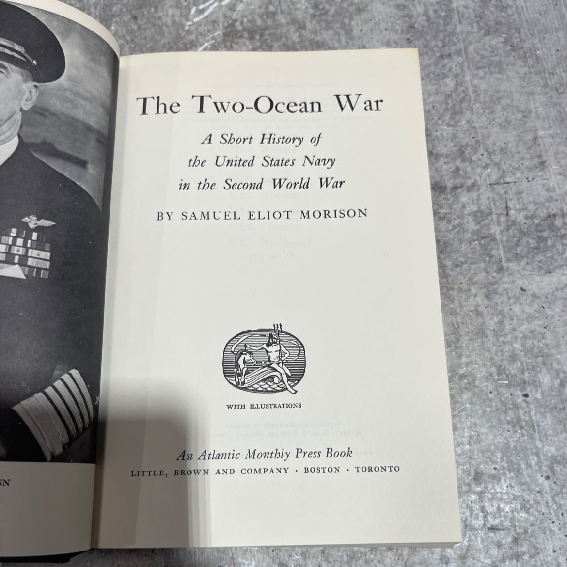 the two-ocean war a short history of the united states navy in the second world war book, by samuel eliot morison, 1963 image 2