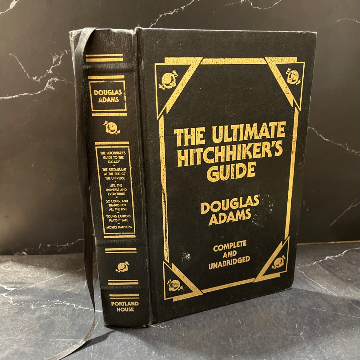 the ultimate hitchhiker's guide book, by douglas adams, 1997 Hardcover image 1