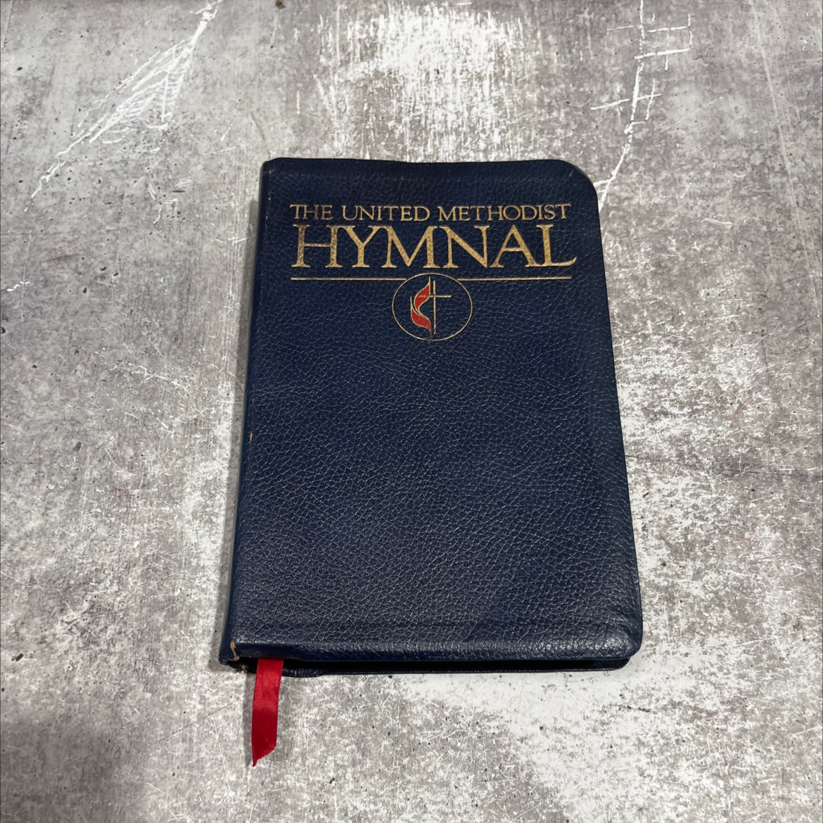 the united methodist hymnal book of united methodist worship book, by unknown, 1989 Leather image 1