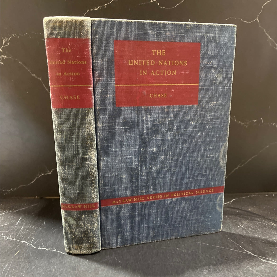 the united nations in action book, by eugene p. chase, 1950 Hardcover image 1