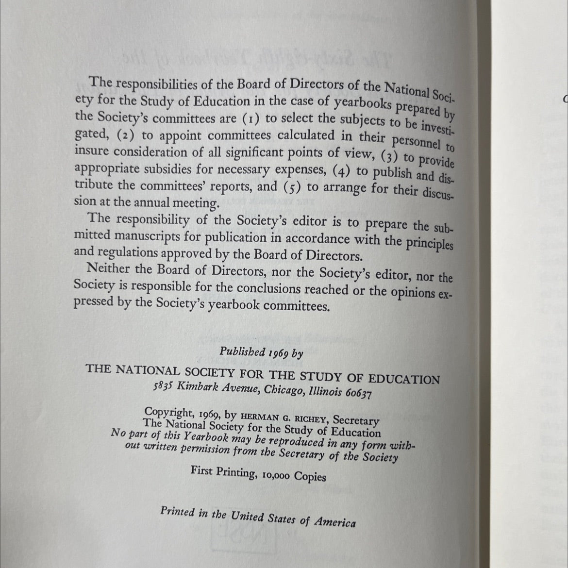 the united states and international education book, by harold g. shane, 1969 Hardcover image 3