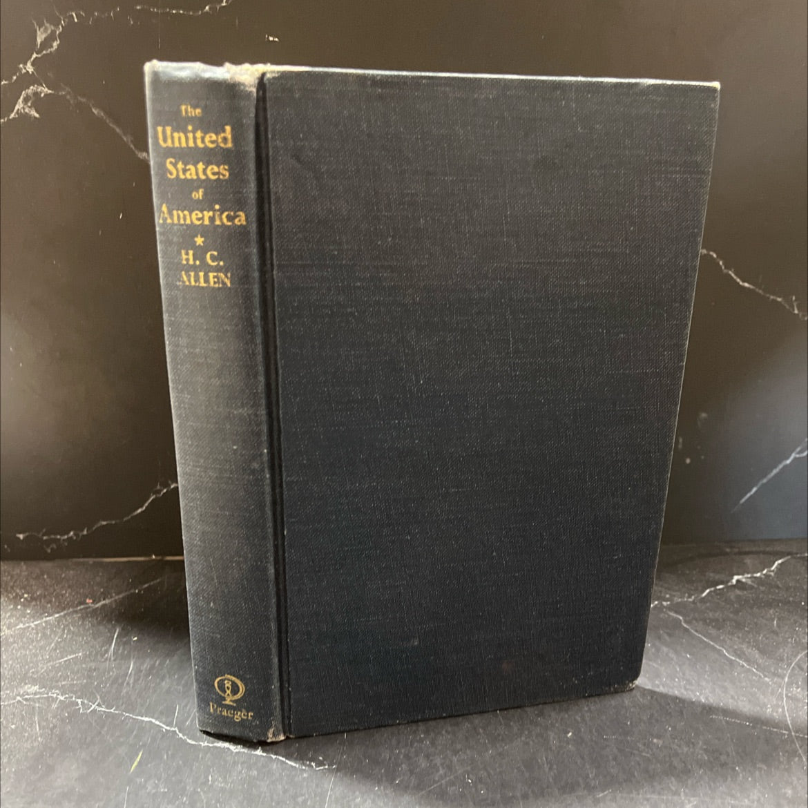 the united states of america a concise history book, by h. c. allen, 1965 Hardcover image 1