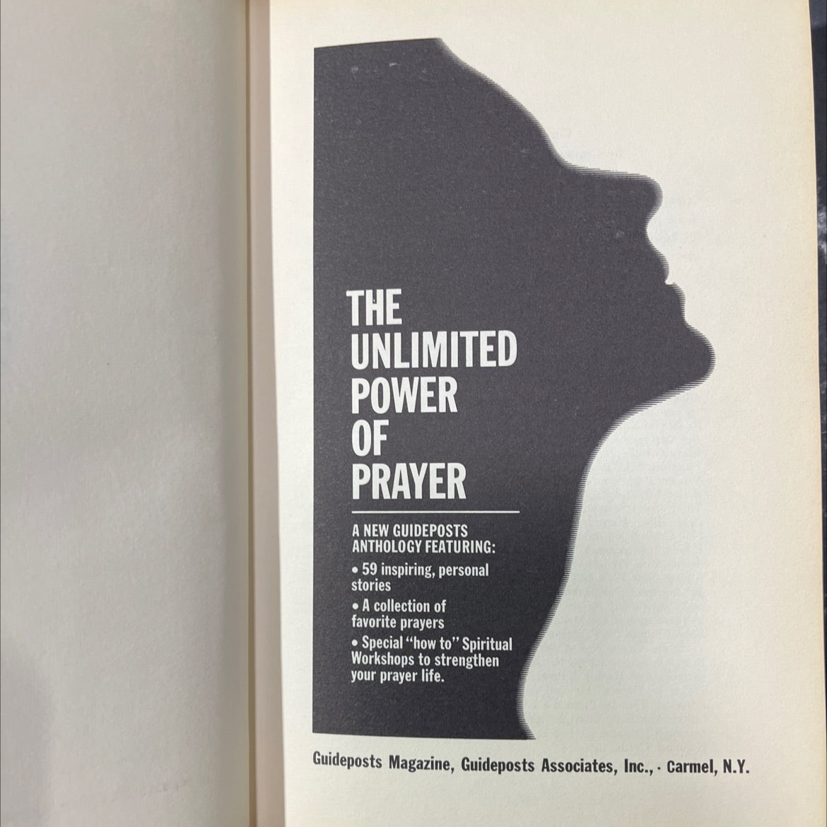 the unlimited power of prayer book, by guideposts associates, inc., 1968 Hardcover image 2
