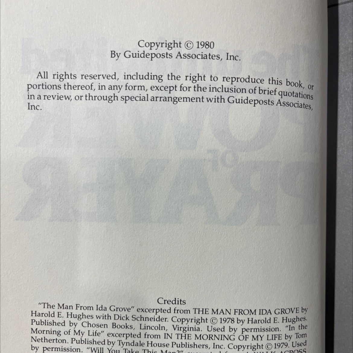 the unlimited power prayer book, by Guideposts Associates, Inc., 1980 Hardcover image 3