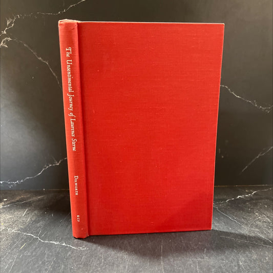 the unsentimental journey of laurence sterne book, by ernest nevin dilworth, 1948 Hardcover image 1