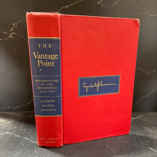 the vantage point perspectives of the presidency 1963-1969 book, by lyndon baines johnson, 1971 Hardcover image 1